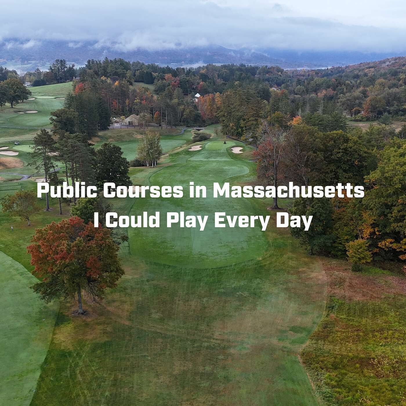 Public courses in Massachusetts I could play every day episode artwork