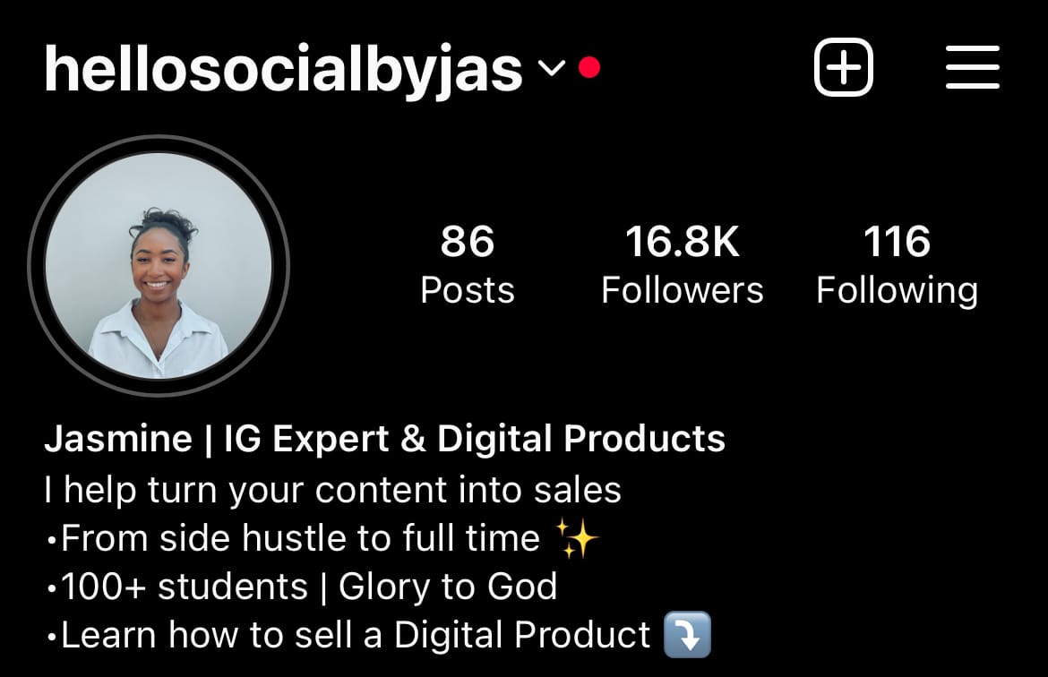 hellosocialbyjas instagram account screenshot