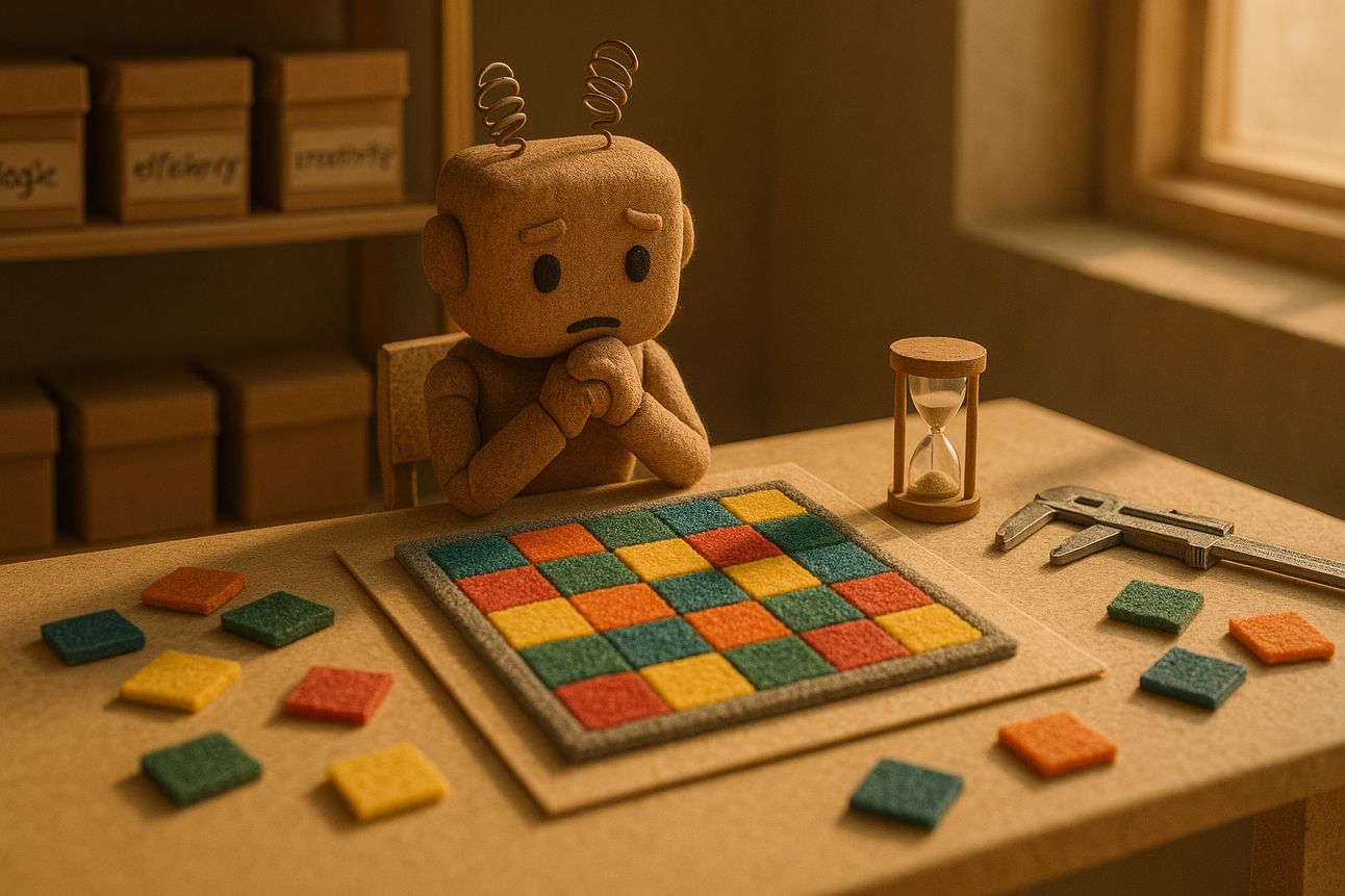Can AI Solve the Puzzle
