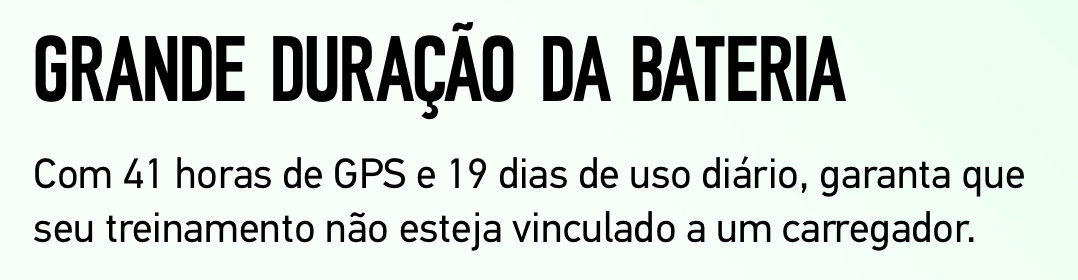 Autonomia da bateria