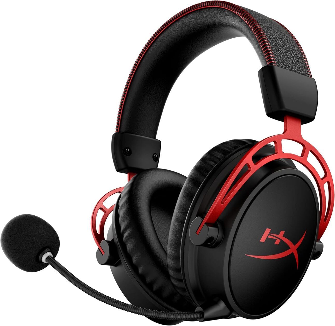 HyperX Cloud Alpha Wireless – The Long-Lasting Choice A durable, wireless headset with plush ear cushions and a built-in mic, designed for marathon Elden Ring gaming sessions.