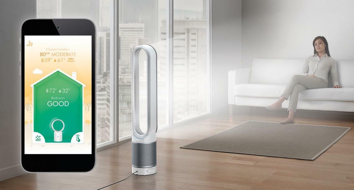 connected fan Dyson Pure Cool Link