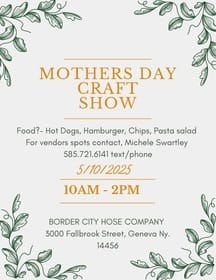 Mother’s Day Craft Show
