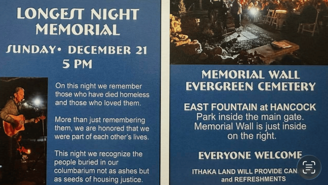 Longest Night Memorial