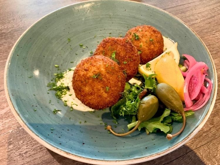 OCCO Kitchen cod cakes