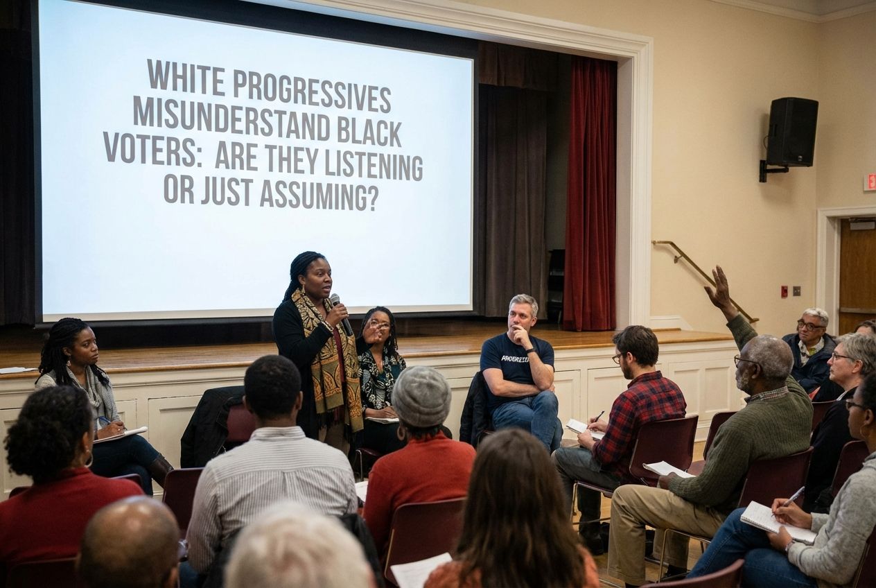 White Progressives Misunderstand Black Voters: Are They Listening or Just Assuming