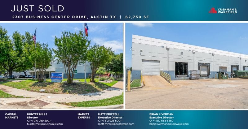 CushWake sells TX small bay