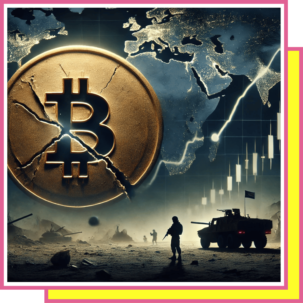 ⚡Geopolitical Tensions May Push Bitcoin Below $60K🔔