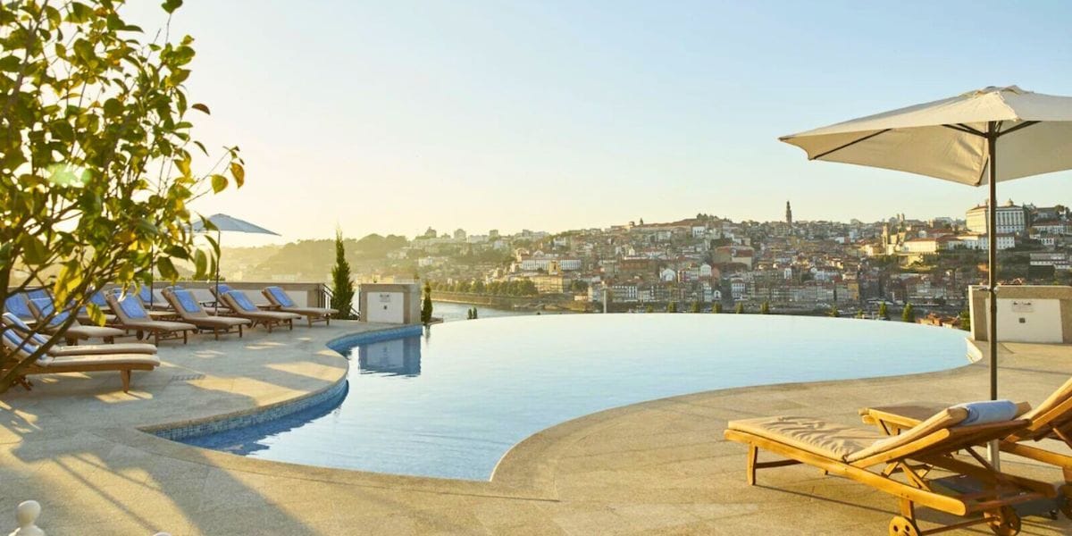 Charming boutique hotel in Porto with a rooftop pool