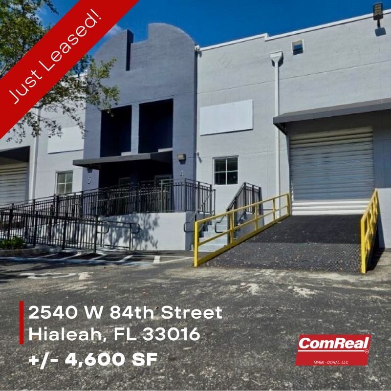 ComReal leases Miami small bay