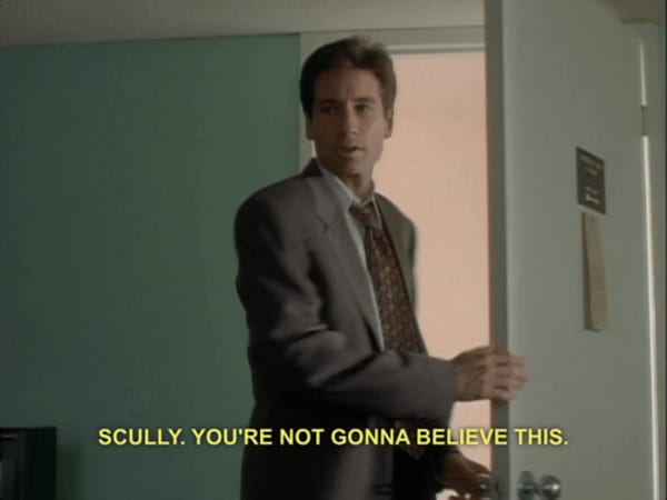 Anyone know which episode this scene is from? I'm fairly sure I've watched it already (I'm mid s4 rn), but I can't remember which episode it was. :( : r/XFiles