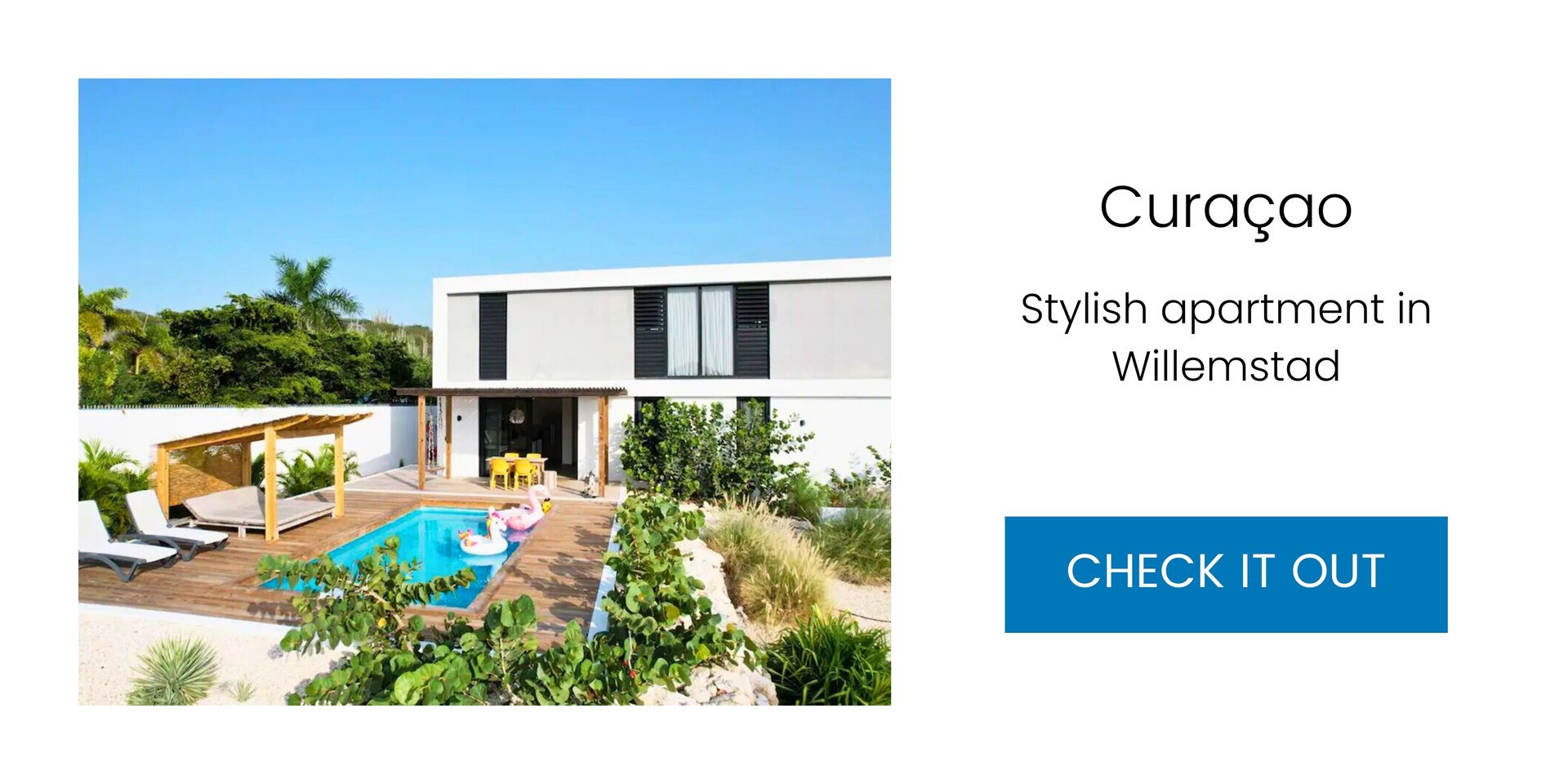 Curaçao: Stylish apartment in Willemstad – $96 a night
