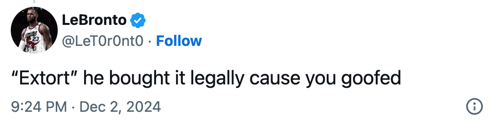 Post on X