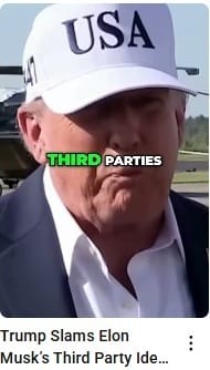 Trump Slams Elon Musk’s Third Party Idea: “It’s Ridiculous"