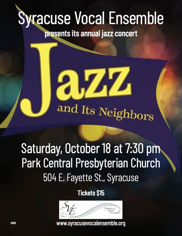 Syracuse Vocal Ensemble - Oct 18th