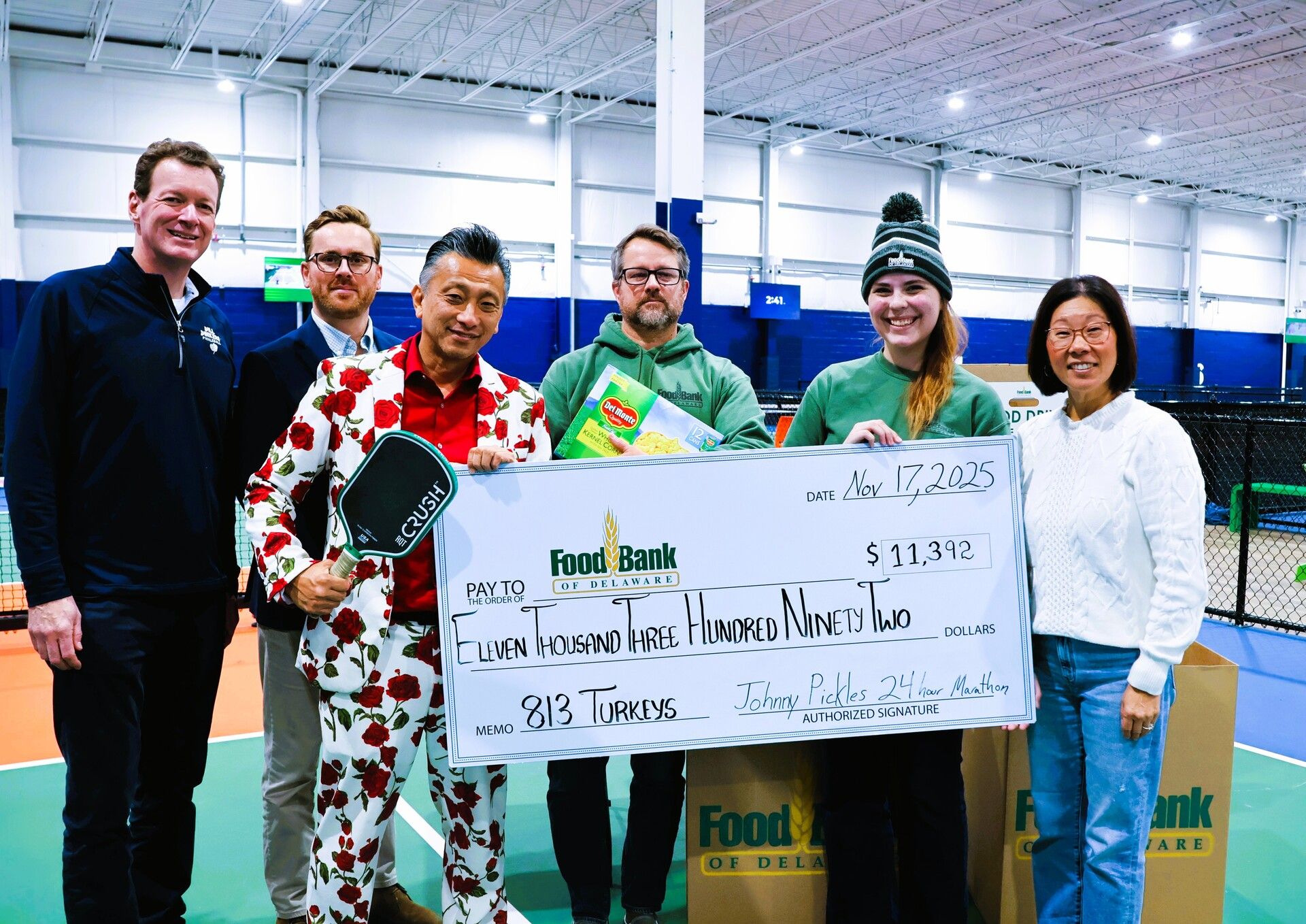 Johnny Pickles and Dill Dinkers raise $11,392 for The Food Bank of Delaware