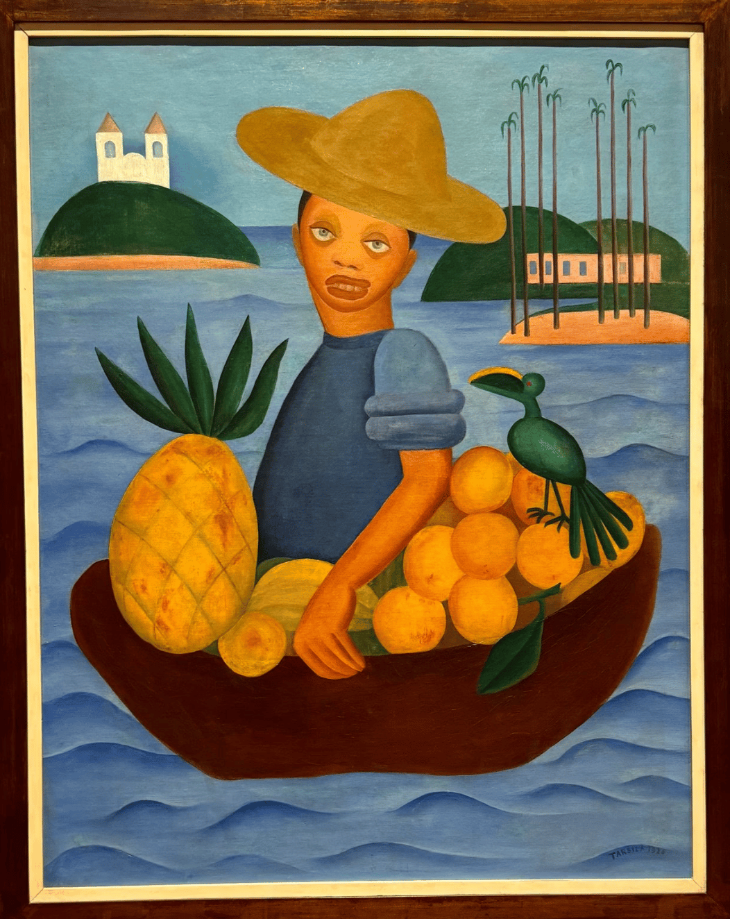 O Vendedor de frutas, 1925 by Tarsila do Amaral