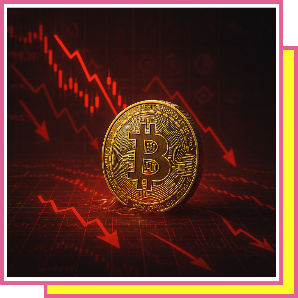 ⚡Bitcoin’s Grip Slips🥿