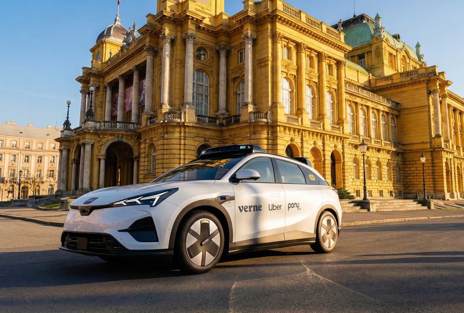 Verne, Uber, Pony AI Robotaxi