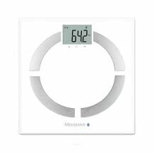 Digital body analysis scales for measuring many fitness factors. Incl. Calorie requirement analysis, app and up to 8 user profiles.