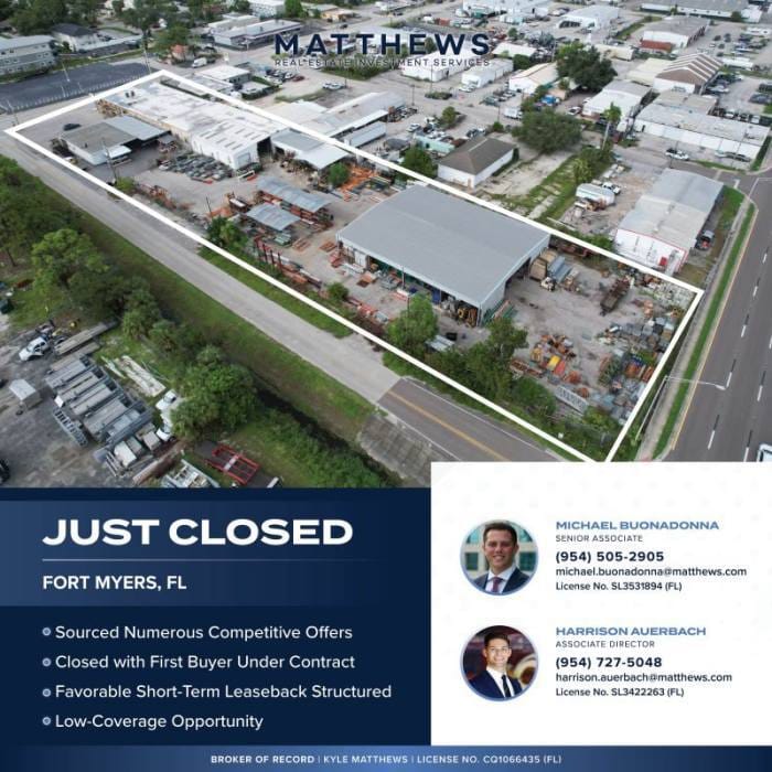 Matthews sells FL IOS