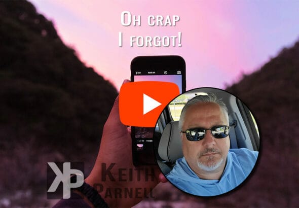 Oh crap, I forgot!