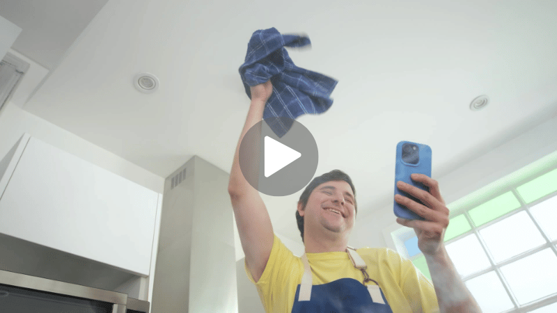 A still of a high-performing ad from fintech brand Self.