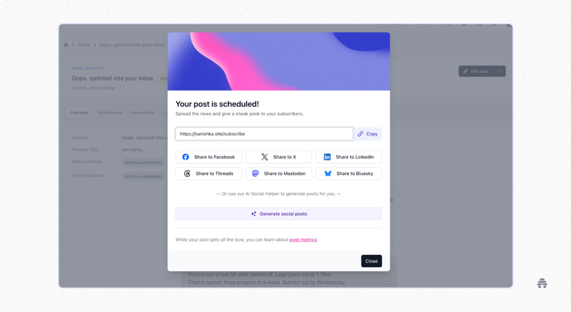 How I Plan a Month of Newsletter Content Using beehiiv