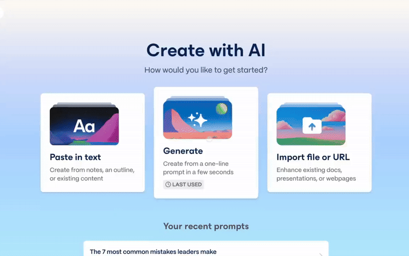How to create a LinkedIn carousel with AI
