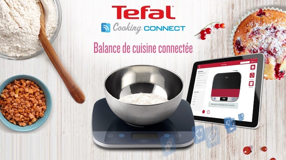 Tefal Cooking Connect connected scale
