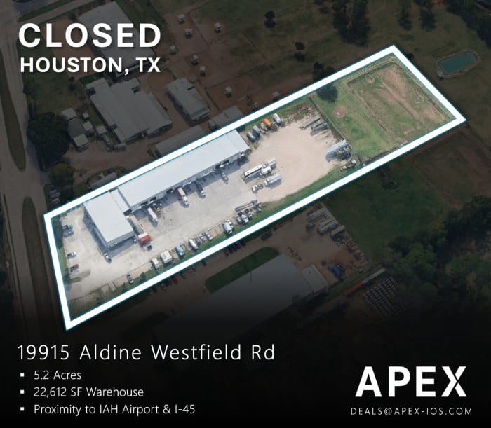 APEX buys Houston IOS