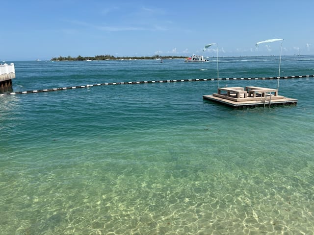 Beach at The Pier House