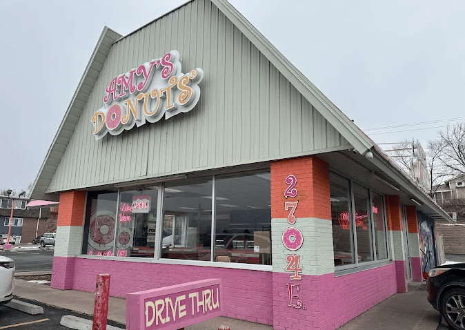 Amy’s Donuts on E Fountain Blvd, didn’t pass its routine health inspection, clocking in 17 violations.