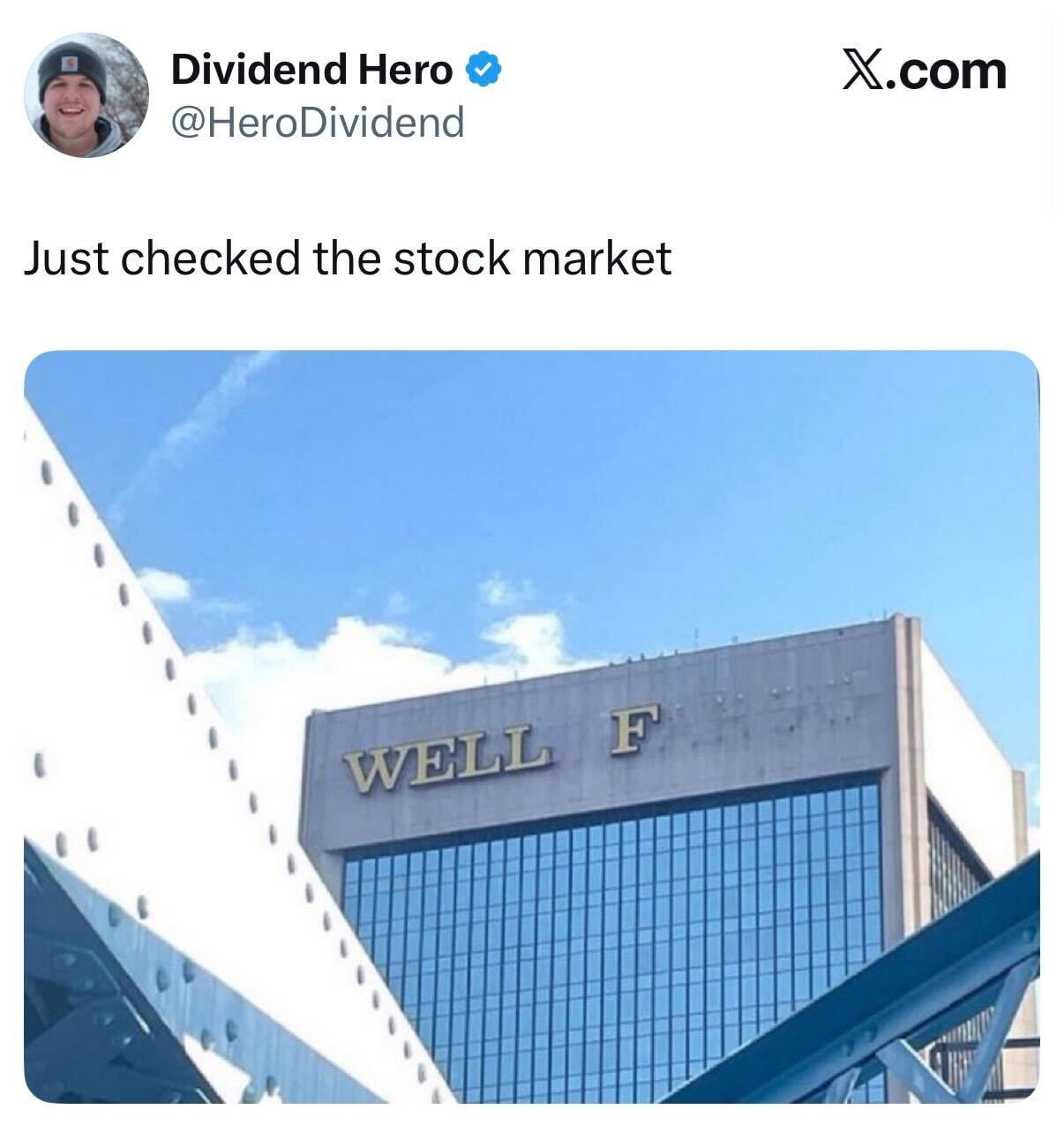 short squeez just checked the stock market well f meme