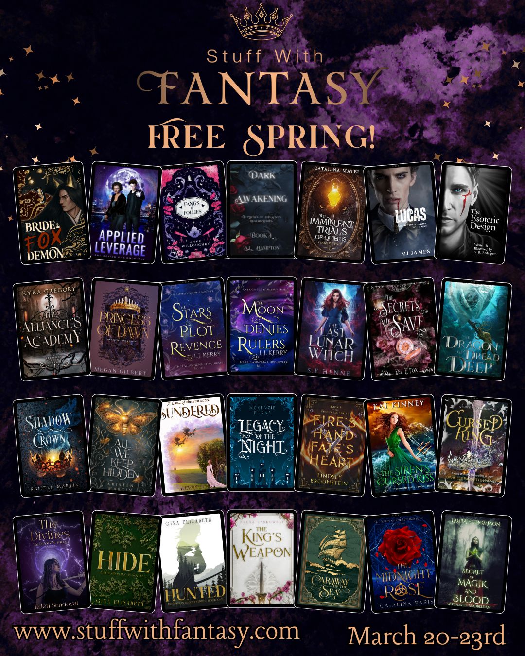 Pictures of covers from Stuff with Fantasy