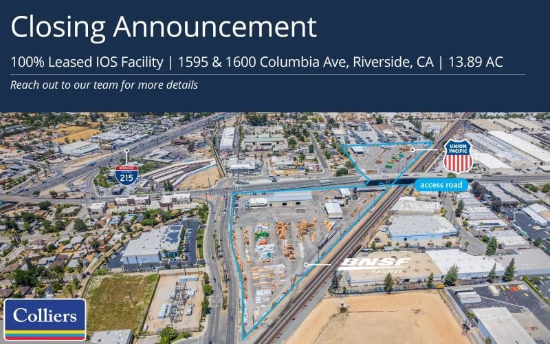 Colliers sells Inland Empire IOS