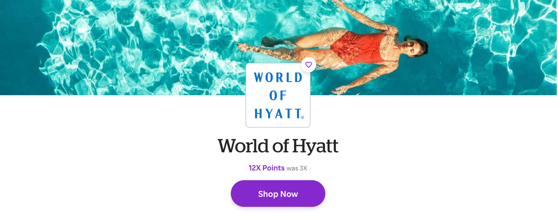 Hyatt 12x through Rakuten