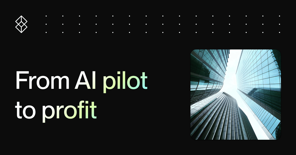 The playbook for AI results