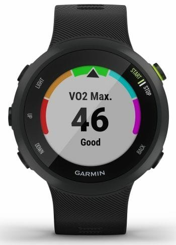 VO2max display