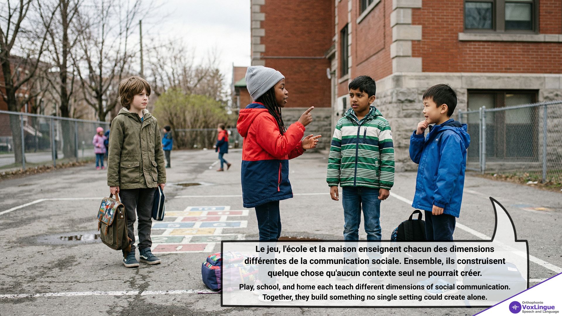 Three Settings, One Skill | Trois contextes, une compétence