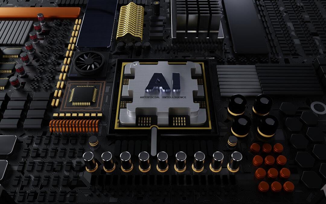 chip, chipset, AI, artificial intelligence, microchip, technology, innovation, electronics, computer hardware, circuit board, integrated circuit, AI chip, machine learning, neural network, robotics, automation, computing, futuristic, tech, gadget, device, component, semiconductor, electronics component, digital, futuristic tech, AI technology, intelligent system, motherboard, computer, intel, AMD, Ryzen, Core, Apple M1, Apple M2, CPU, processor, computing platform, hardware component, tech innovation, IA, inteligencia artificial, microchip, tecnología, innovación, electrónica