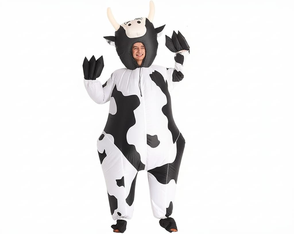 Inflatable Costume for Adult Halloween Inflatable Costume Xmas Christmas Blow Up Suit Halloween Costume