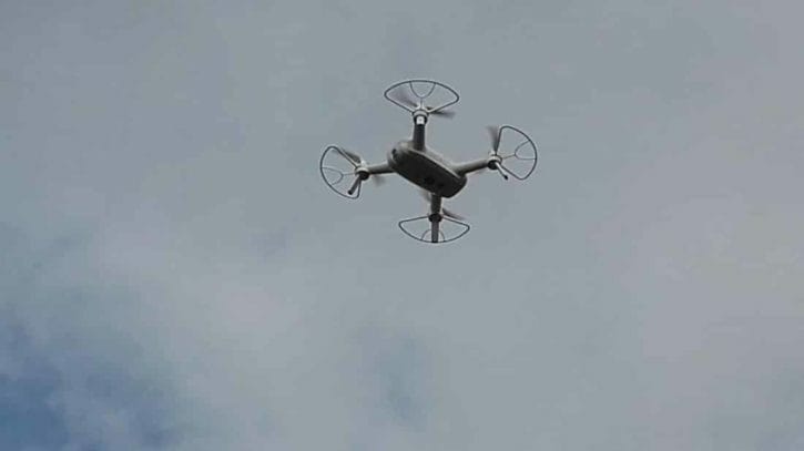 Using Breeze 4k from below