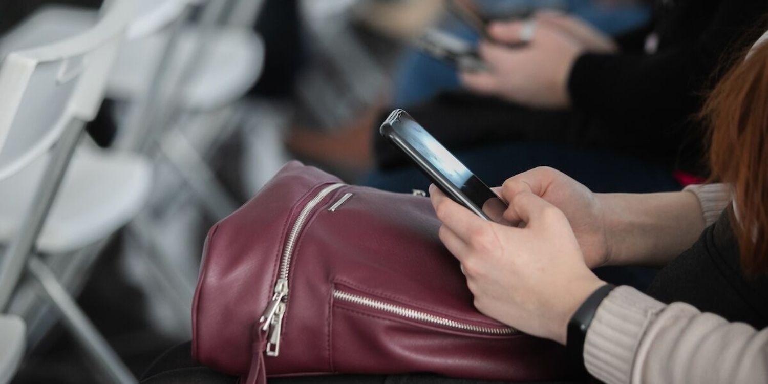 people using a mobile phone