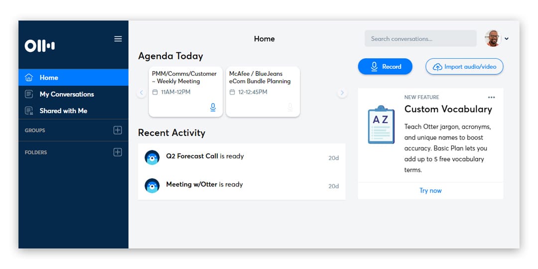 Otter AI agenda | AI has revolutionized content creation, augmenting creators' abilities and inspiring new possibilities for impactful and emotional content. Let's embrace the future and push the boundaries with AI as our ally. |