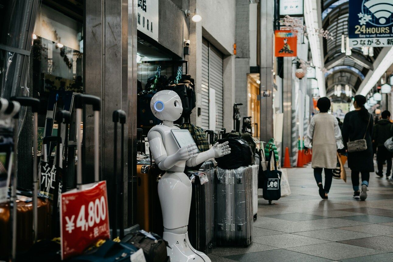 Robot in Osaka, Japan