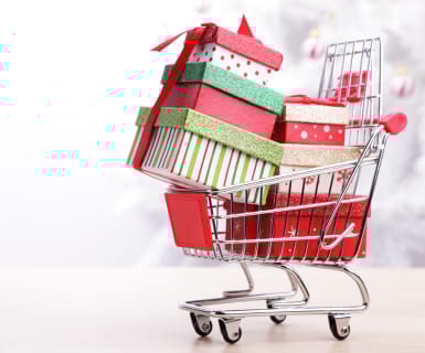 Holiday shopping sale