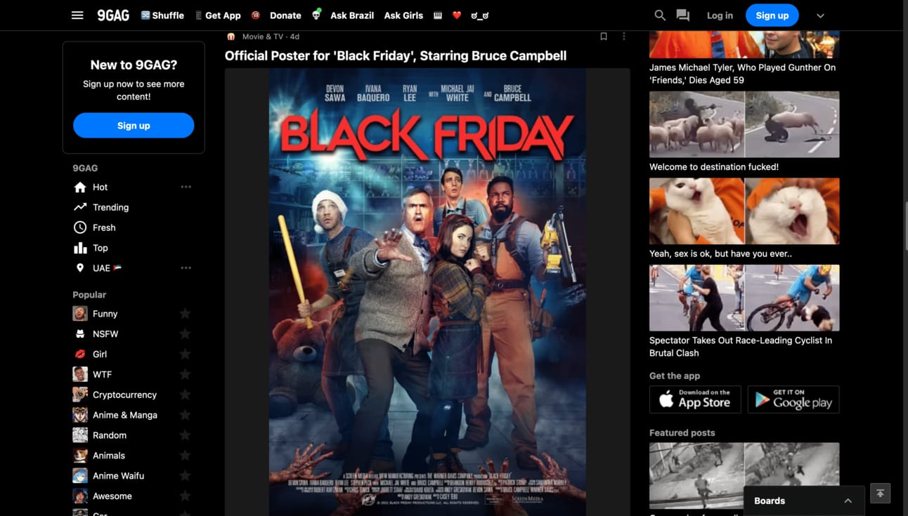 9GAG TV - Memes, Stories, GIFs & Viral Videos | Best YouTube Alternatives by Techkzar