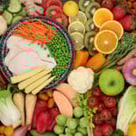 Immune system boosting healthy diet food, health foods high in p