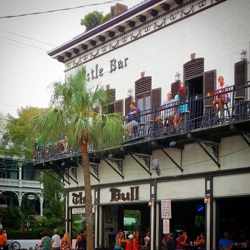 Great views from the balcony